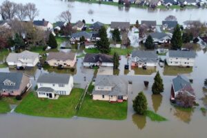 What steps should I take after extensive flood damage