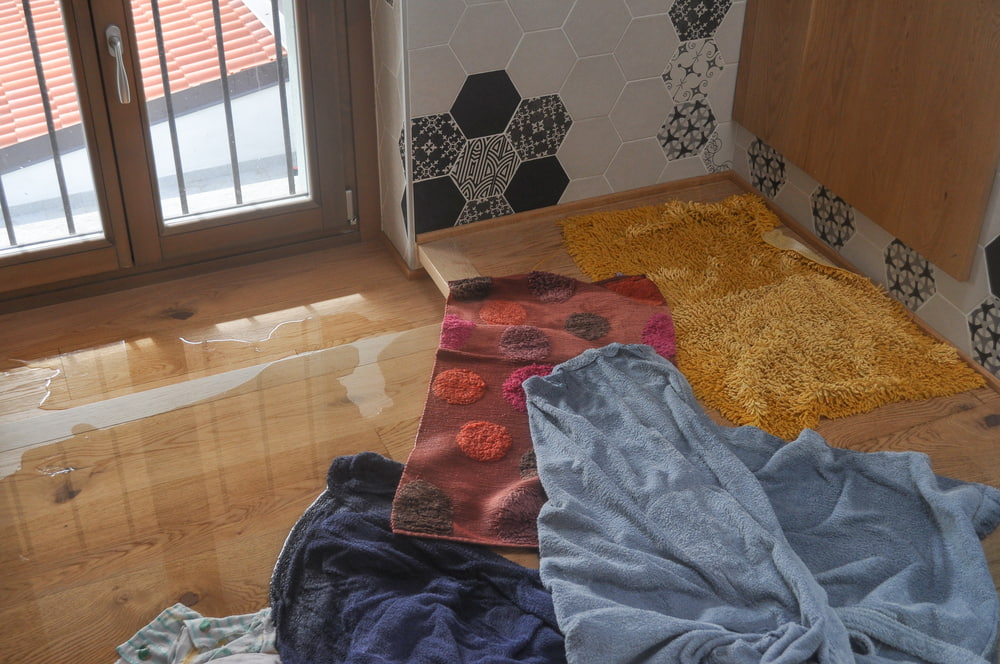 When should I call a professional for water damage repair