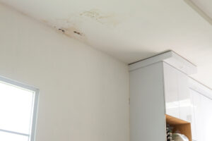 When should I worry about a water-damaged ceiling