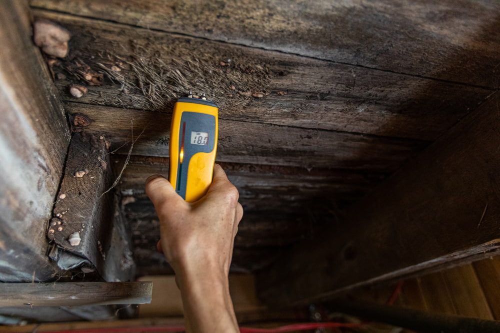 What happens during structural flood damage repair?
